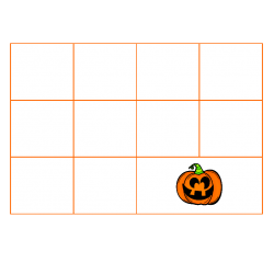 File Folder Activity Sequence to 100 by 10's (Orange)